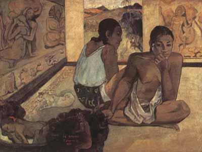 Paul Gauguin Le Repos (mk07) oil painting picture